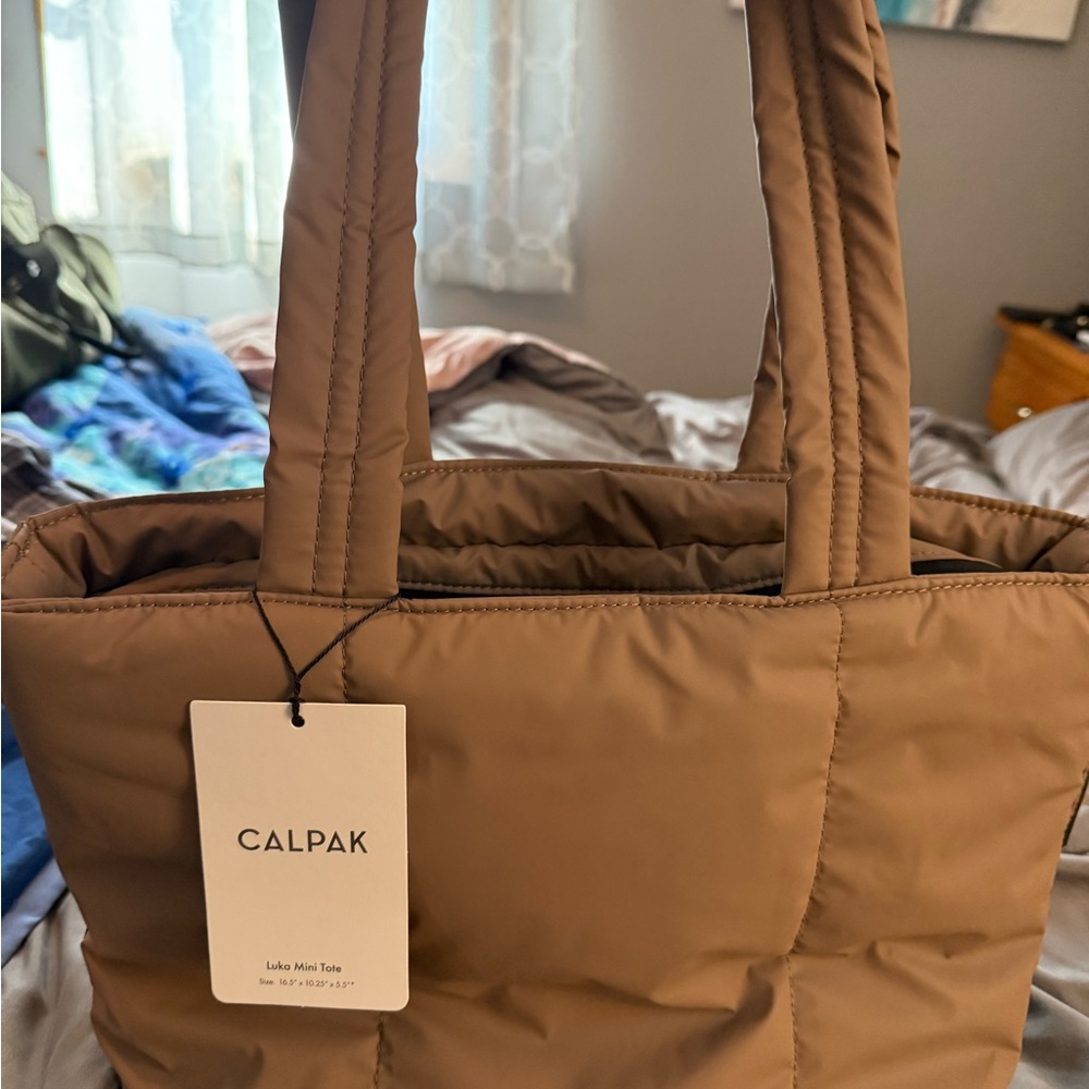 Calpak Luka mini tote chocolate
